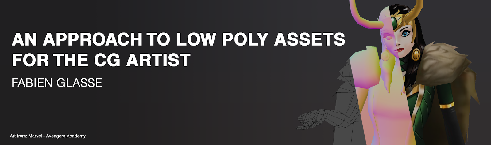 An approach to low poly assets
