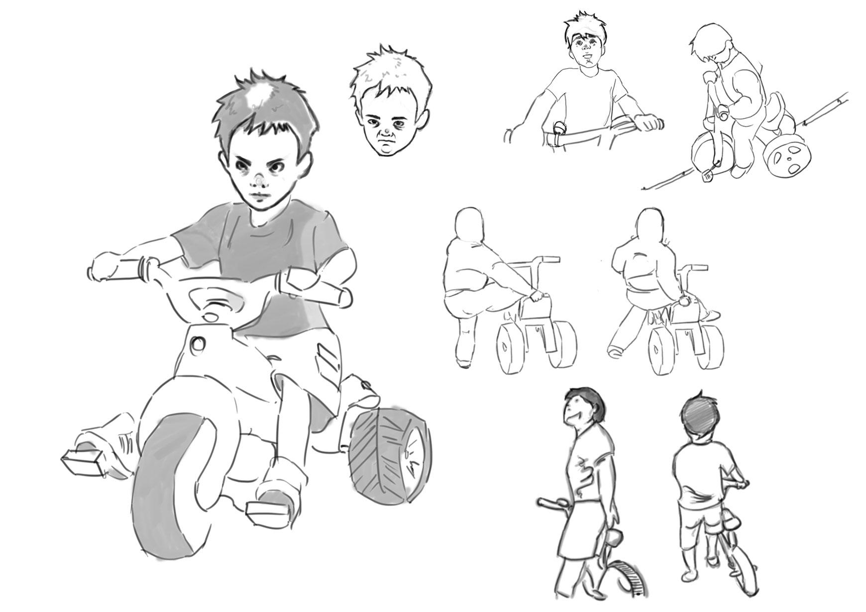 Teddy - Character design 1