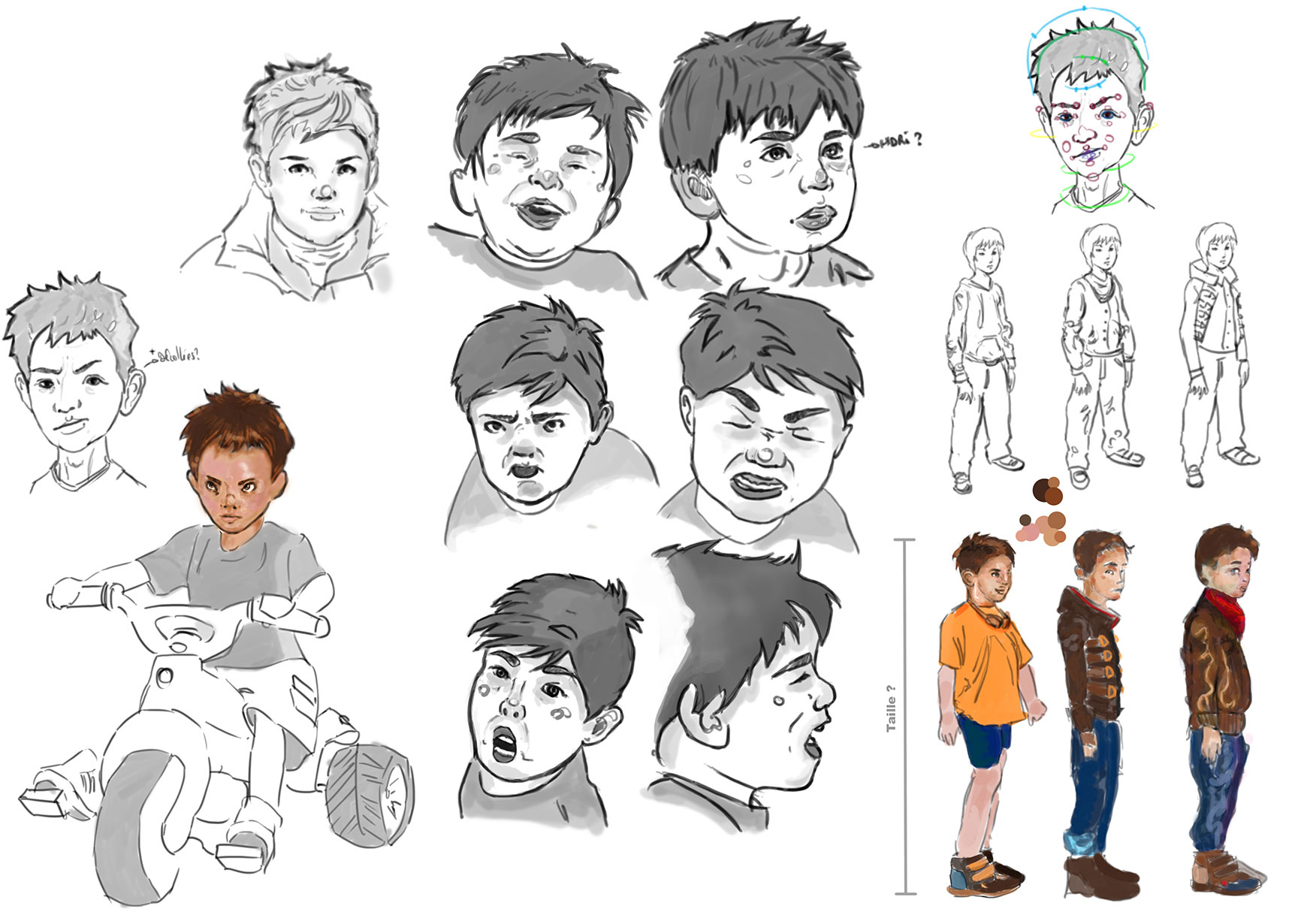 Teddy - Character design 2